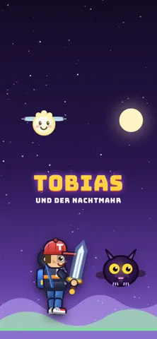 Hintergrundbild für Handy: Tobias, Lumi und Nachti unter dem Sternenhimmel